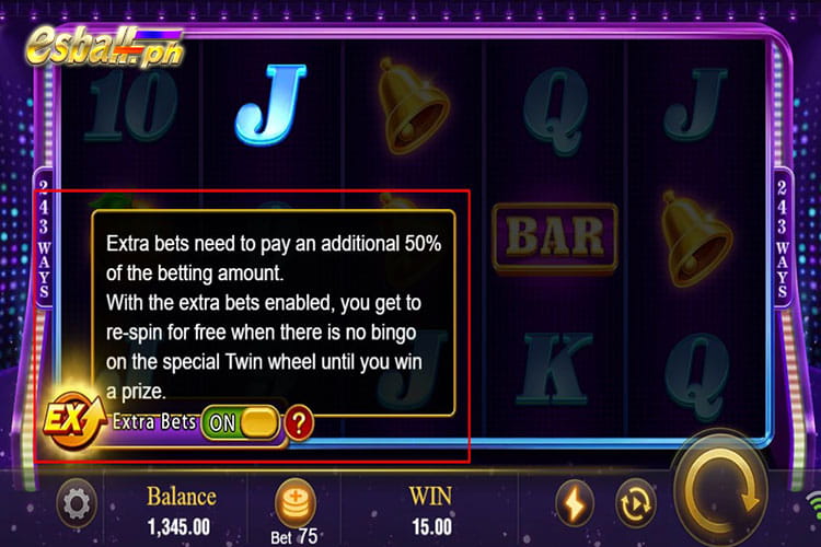 Slot Game Special Feature: Extra Bets