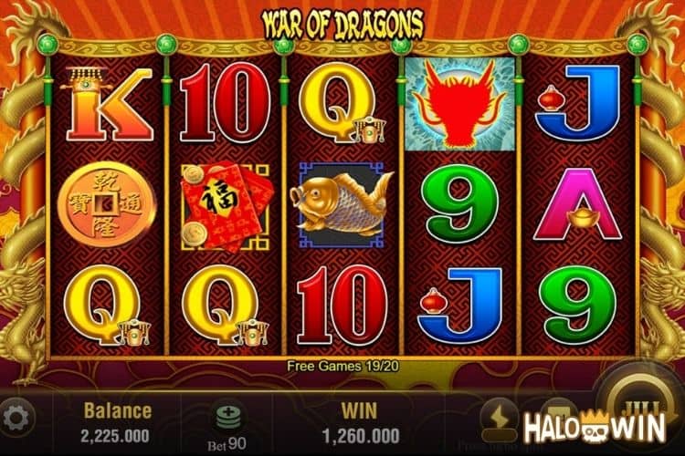 JILI War Of Dragons Slot Free Spins