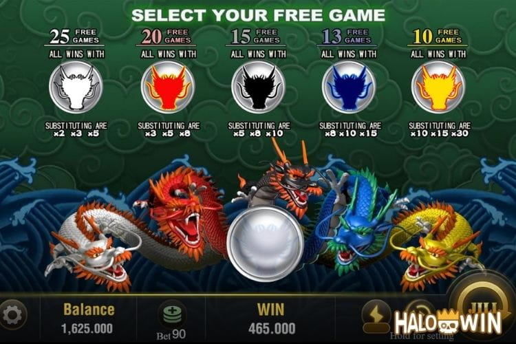 JILI War Of Dragons Slot Free Spins: Multiplier