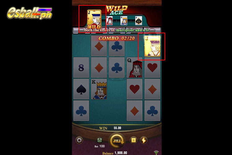 Jili Wild Ace Online Slot Game Special Features: Symbol Change