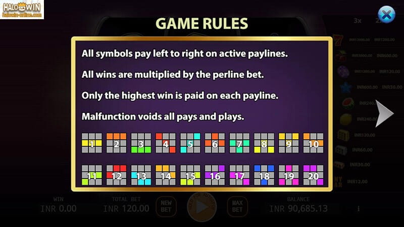 Fantasy 777 Slot Machine, KA Gaming Fantasy 777