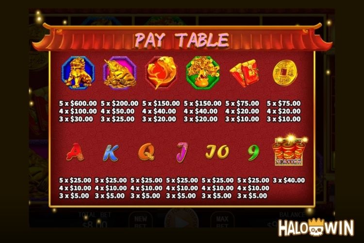 KA Golden Bull Slot Paytable KA Golden Bull Slot Paytable
