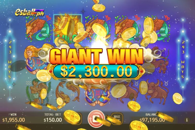 Won ₱2,300 on KA Horoscope Slot!