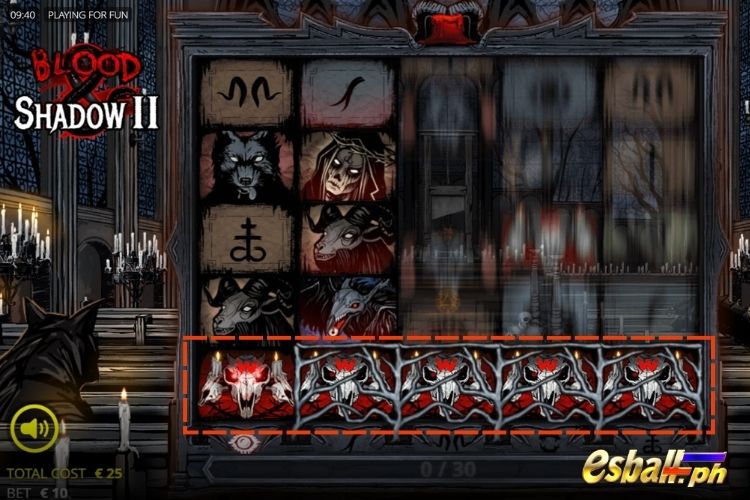 Blood & Shadow 2 Features: Expanding Reels