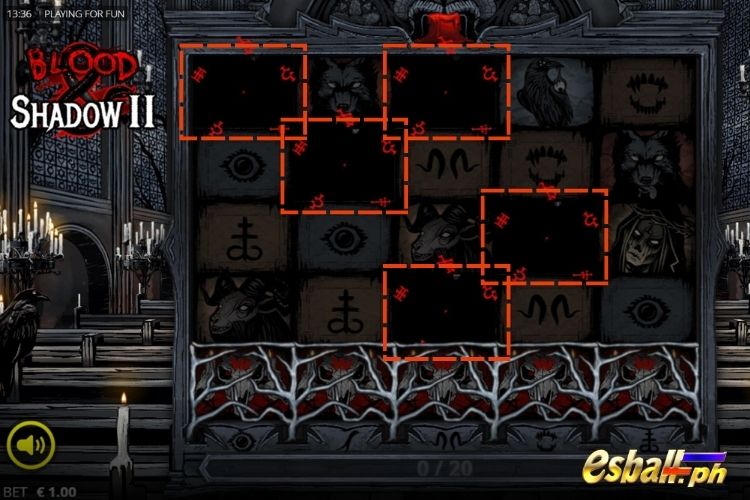Blood & Shadow 2 Features: Cascading Reels