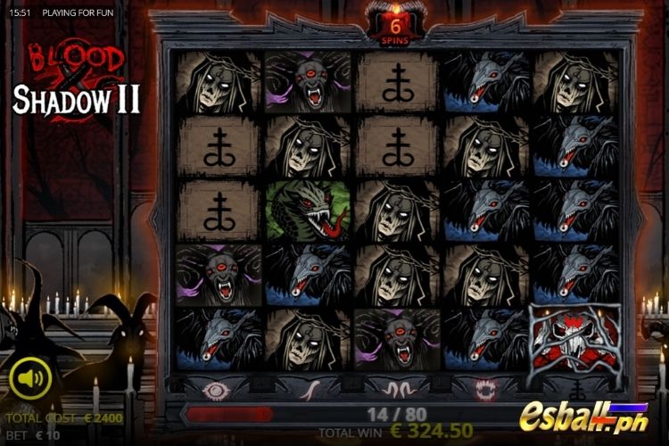 Blood & Shadow 2 Free Spins