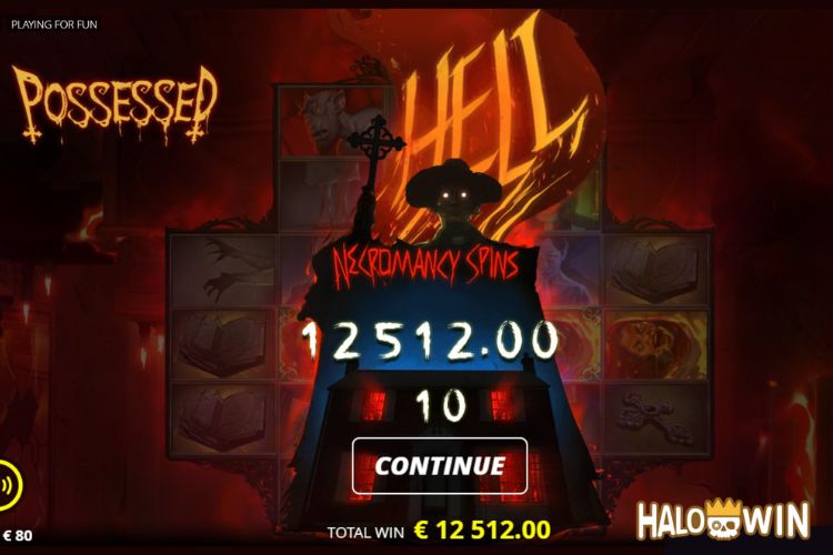 Get 12,512 Pesos in NLC Possessed Free Spins.