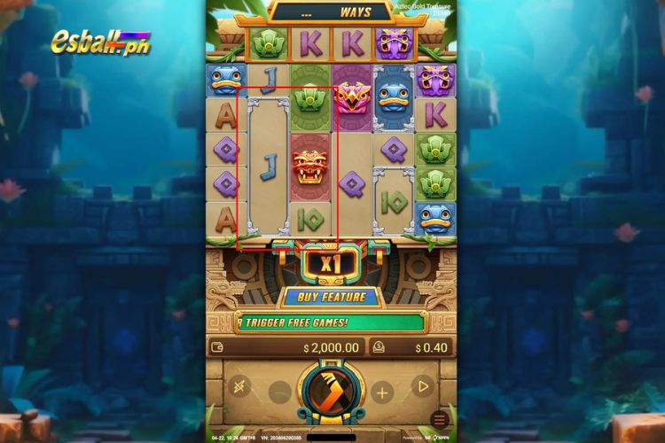 Nextspin Aztec Gold Treasure Slot Game Special Features: Symbol Size Nextspin Aztec Gold Treasure Slot Game Special Features: Symbol Size