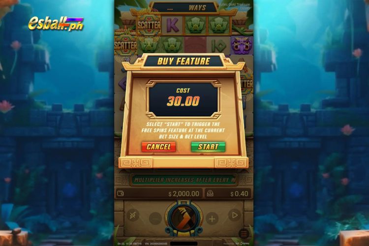 Nextspin Aztec Gold Treasure Slot Game Special Features: Buy Feature Nextspin Aztec Gold Treasure Slot Game Special Features: Buy Feature