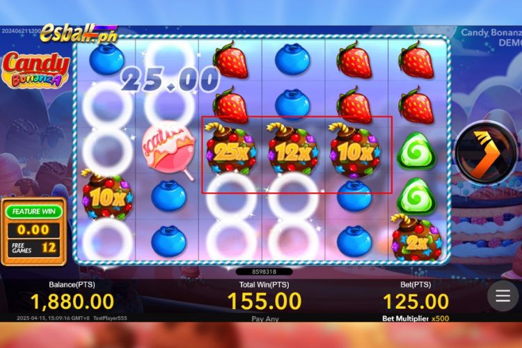 Slot Candy Bonanza Game Special Features: Multiplier Slot Candy Bonanza Game Special Features: Multiplier