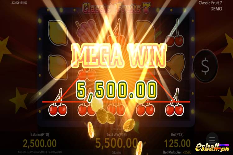 Bet 125 pesos and win 5,500 pesos on Nextspin Classic Fruits 7 Mega Win. Bet 125 pesos and win 5,500 pesos on Nextspin Classic Fruits 7 Mega Win.