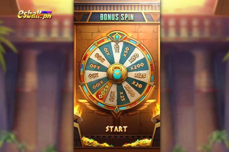 Cleopatra's Fortune Nextspin Bonus Wheel Game