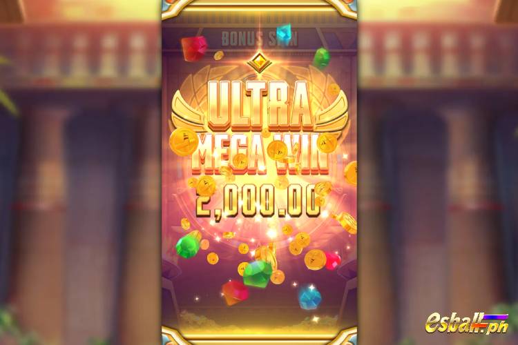Ultra Mega Win 2,000 pesos on Cleopatra's Fortune Nextspin Slot!