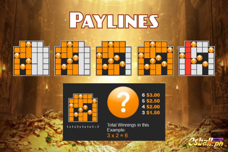 Nextspin Blue Phantom Slot Game Payline