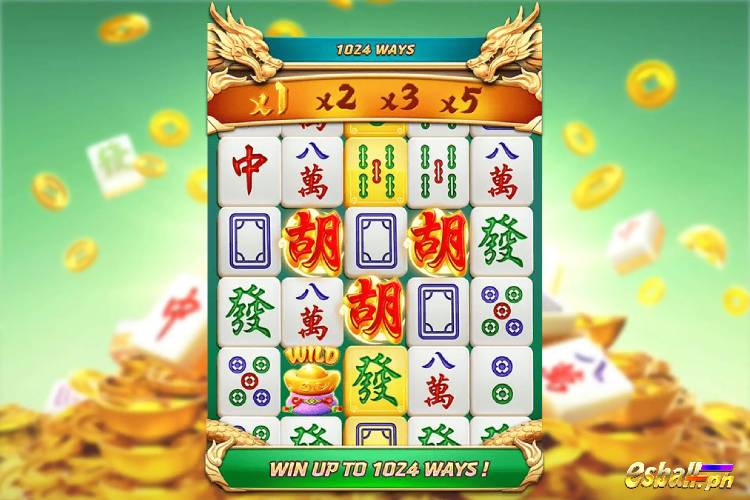 Nextspin Mahjong Dragon Slot Game - Gold Plated Symbols