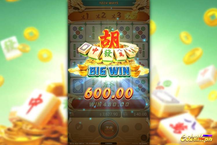 Bet 40 pesos and win 600 pesos on Nextspin Mahjong Dragon Big Win!
