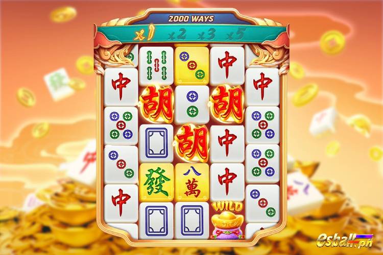 Mahjong Phoenix slot Gold Plated Symbols