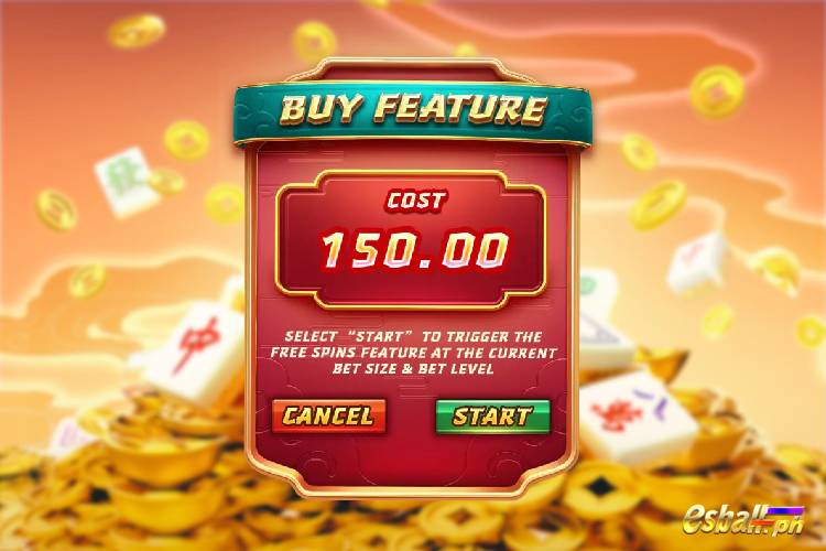 Mahjong Phoenix slot Buy Feature