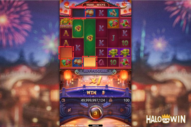 Prosperity Snake: Cascading Reels