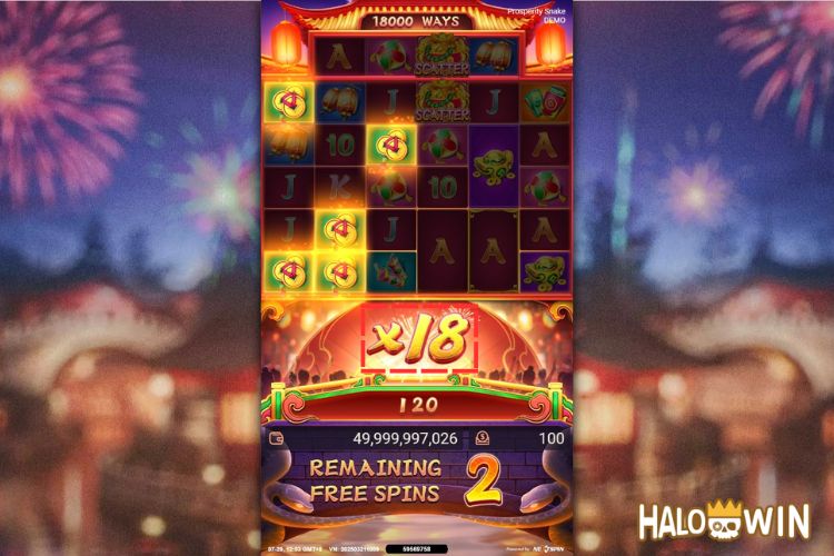 Prosperity Snake Free Spins: Multiplier
