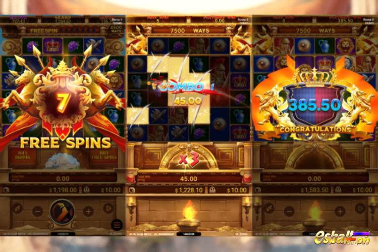 Nextspin Roma II Slot Game - Free Spins Feature Nextspin Roma II Slot Game - Free Spins Feature