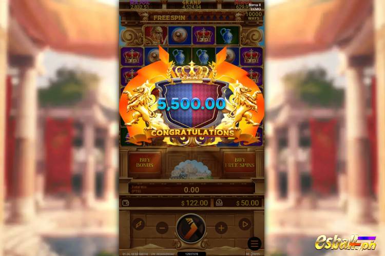 Nextspin Roma II Slot Game Big Win 5 Nextspin Roma II Slot Game Big Win 5