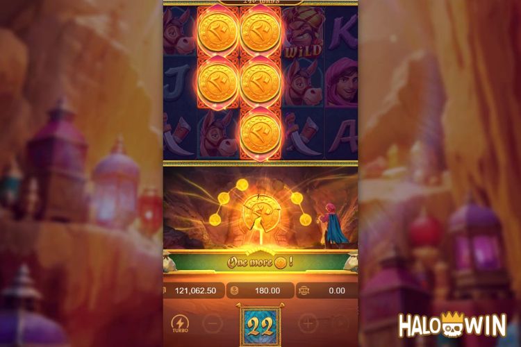 Alibaba's Cave of Fortune Features: Respins