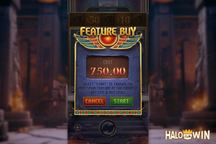 Anubis Wrath Features: Bonus Buy