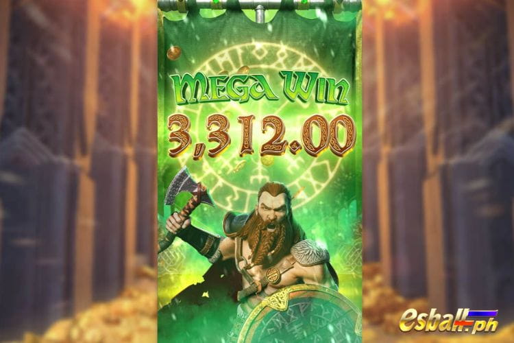 Bet 60 pesos and win 3312 pesos on PG Asgardian Rising Big Win!