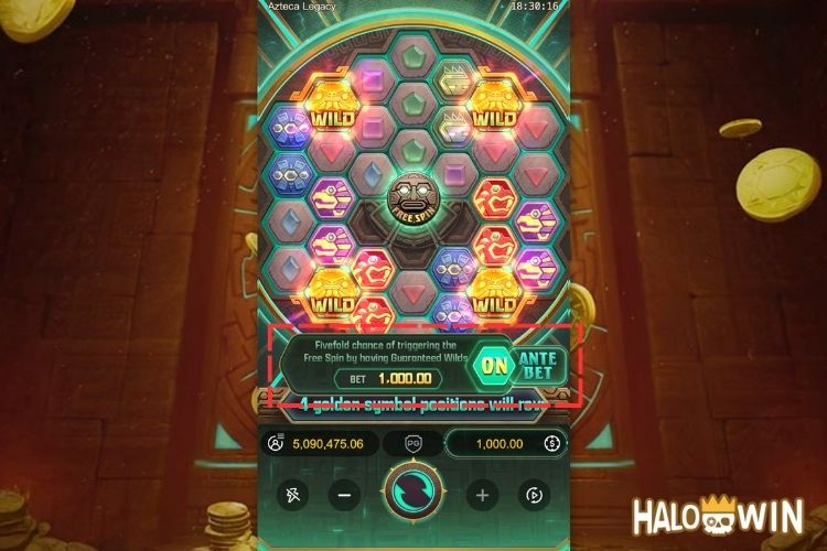Azteca Legacy: Extra Bet