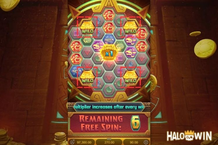 Azteca Legacy Free Spins: Mystery Symbol