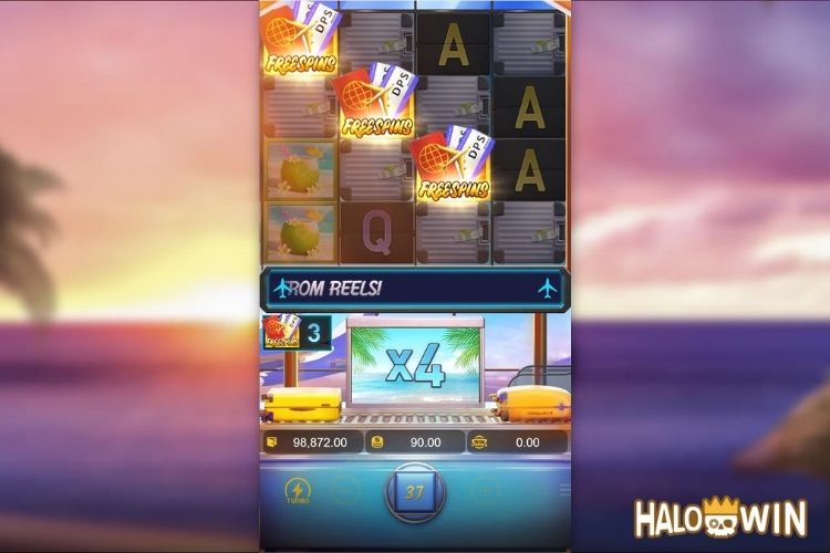 3+ Scatter trigger the Free Spins