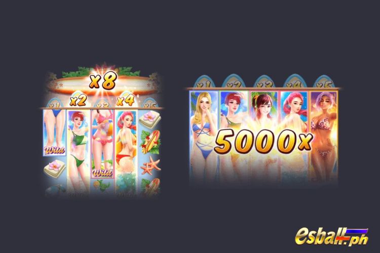 PG Bikini Paradise Slot Game Special Features