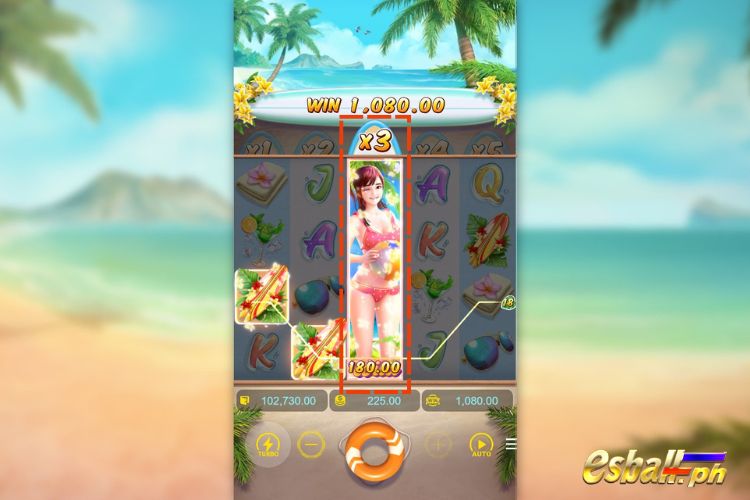 PG Bikini Paradise Slot Game Special Features
