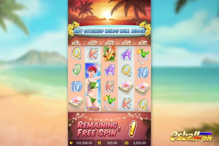 Bikini Paradise Free Spins Game