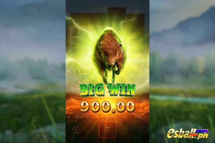 Bet 90 pesos and win 900 pesos on buffalo win pg soft Big Win!