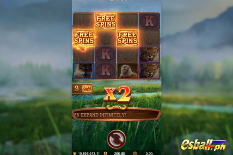 Buffalo Win PG Slot Free Spins Feature