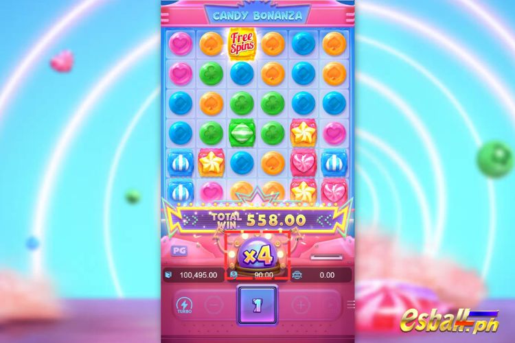 Candy Bonanza Features: Multiplier