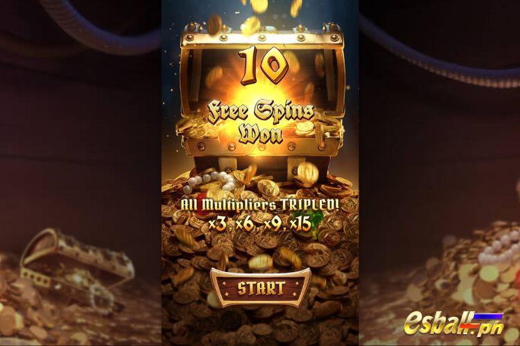 Captain's Bounty Free Spins Game