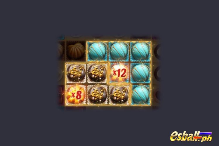 PG Chocolate Deluxe Slot Game Symbol Multiplier