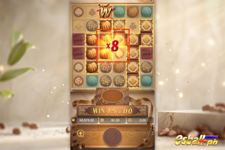 PG Chocolate Deluxe Slot Game Symbol Multiplier