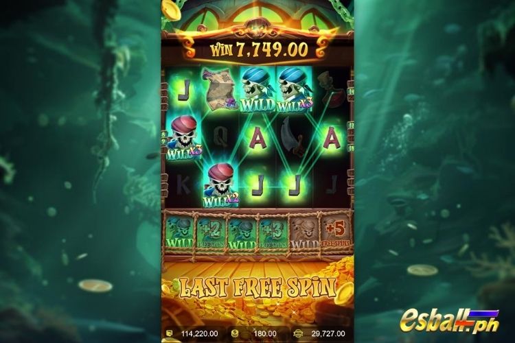 Dead Man's Riches Free Spins Feature Dead Man's Riches Free Spins Feature