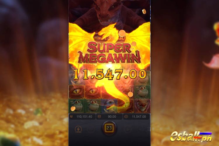Bet 90 pesos and win 11547 pesos on PG Dragon Hatch Slot Big Win!