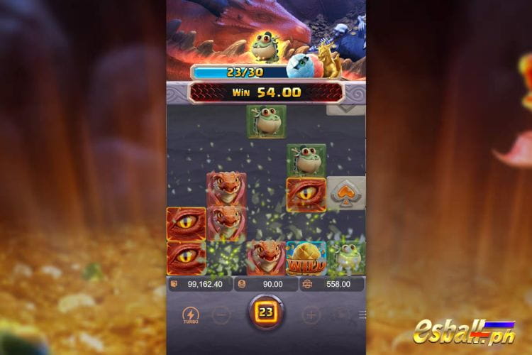Dragon Hatch PG Slot, Earth Dragon Feature