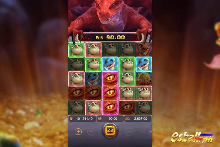 Dragon Hatch PG Slot, Dragon Queen Feature