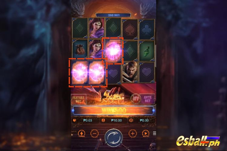 Dragon's Treasure Quest Features: Cascading Reels
