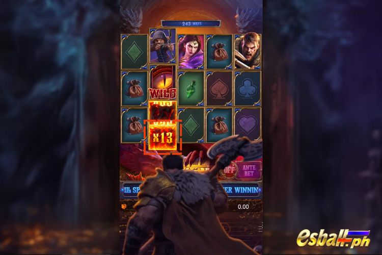 Dragon's Treasure Quest Features: Multiplier