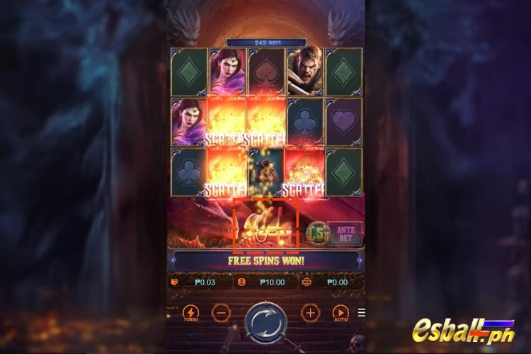 Dragon's Treasure Quest Features: Mystery Symbol