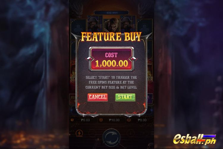 Dragon's Treasure Quest Features: Bonus Buy