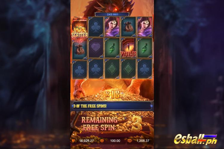 Dragon's Treasure Quest Free Spins